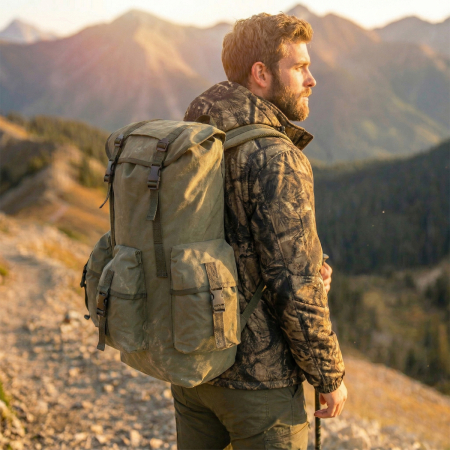 Mochila Comando 55 litros verde Campinox