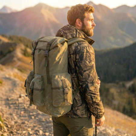 Mochila Comando 55 litros verde Campinox