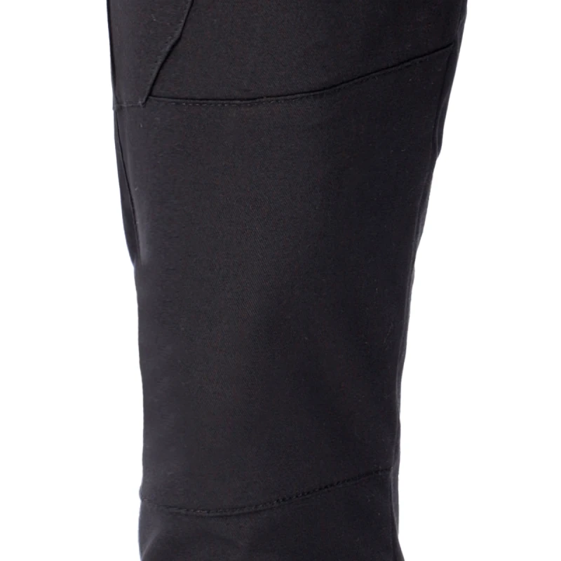 Pantalón Táctico - Gabardina con Spandex - Negro - 6 Bolsillos - Imagen 6