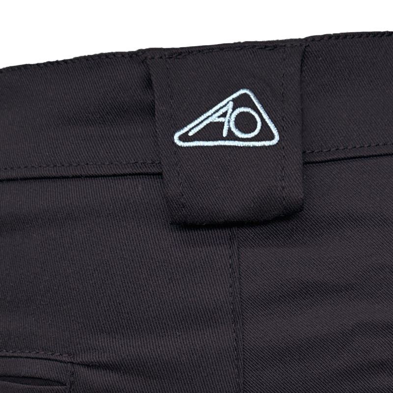 Pantalón Táctico - Gabardina con Spandex - Negro - 6 Bolsillos - Imagen 8