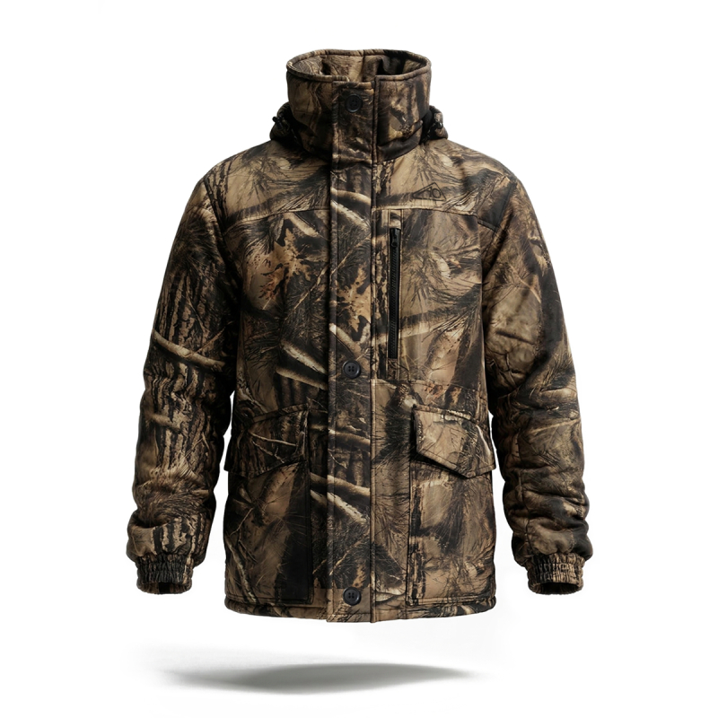 Parca Pampa Alpen Outdoor - Camuflado Real 3D - Interior Símil Corderito - Imagen 2
