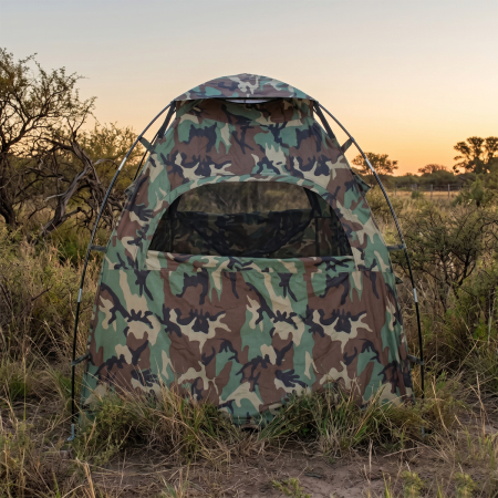 Apostadero 2x2 Camuflado Woodland Campinox
