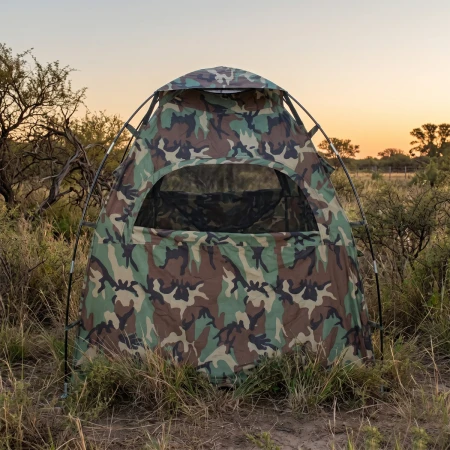 Apostadero 2x2 Camuflado Woodland Campinox