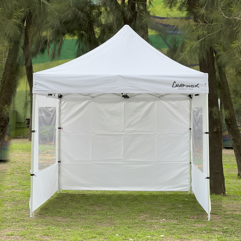 Gazebo Plegable Optimus 3.0 - 4 - paredes - Aluminio Reforzado Hexagonal - 3x3 mts - Imagen 2